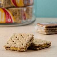 Lance Whole Grain Cheddar Sandwich Crackers 20 Count Box - 6/Case