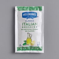 Hellmann's 1.5 oz. Zesty Italian Dressing Packet - 102/Case