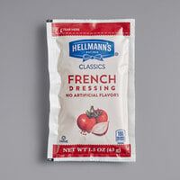 Hellmann's 1.5 oz. French Dressing Packet - 102/Case
