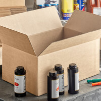 Lavex Packaging 19 inch x 12 inch x 8 1/2 inch Kraft Corrugated RSC Shipping Box - 25/Bundle