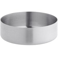 American Metalcraft SMB4 8 oz. Brushed Stainless Steel Round Bowl