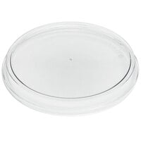 American Metalcraft SLR8 Grab & Go 8 1/2" x 2" Clear Round SAN Plastic Lid for 32 oz. Bowls