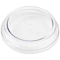 American Metalcraft SLR5 Grab & Go 5 1/8" x 1" Clear Round SAN Plastic Lid for 9.5 oz. Bowls