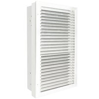 King Electric LPWA1222-TP-W LPWA Series White Architectural Vertical Heater with Tamper-Proof Thermostat - 2250W, 120V