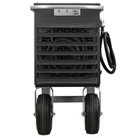 King Electric PCKW2415-1 Portable Wheeled Unit Heater - 240/208V, 1 Phase, 15kW