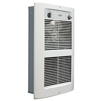 King Electric LPW2045T-S2-WD-R ComfortCraft Series 2 White Dove Large Wall Vertical Heater - 2250W, 208V