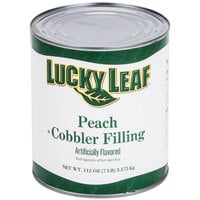 Lucky Leaf Peach Cobbler Filling #10 Can