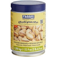 Fabbri Delipaste 1.5 kg Pistachio with Pieces Flavoring Paste