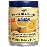 Fabbri Delipaste 1.5 kg Lemon Flavoring Paste