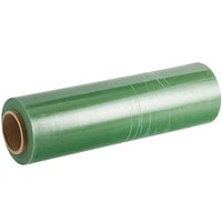 Lavex Industrial 18 inch x 1500' 80 Gauge Green Tint Stretch Wrap / Hand Film - 4/Case