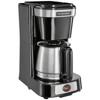Hamilton Beach HDC500DS 4 Cup Coffee Maker with Auto Shutoff and Stainless Steel Carafe - 120V, 700W