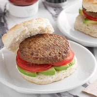 Beyond Meat 1.66 oz. Fully-Cooked Plant-Based Vegan Breakfast Sausage Patty - 96/Case