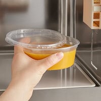 BULK Lightweight Clear Plastic Round Deli Container with Lids 8OZ –  OnlyOneStopShop