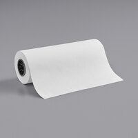 Lavex Packaging 18 inch x 700' 40# White Void Fill Packing Paper Roll