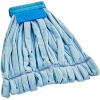 Lavex Janitorial 22 oz. Microfiber Tube Mop with 5 inch Blue Band