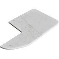 Globe FS12TRAY-MARBLE 12" Marble Receiving Tray for Globe FS12 12" Manual Meat Slicer with Flywheel