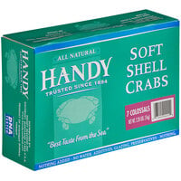 Handy 6 1/4 inch Colossal Soft Shell Imported Crabs - 28/Case
