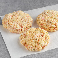 Crab House 3 oz. Seafood Cakes - 48/Case