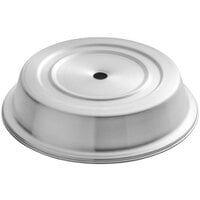 Vollrath 62331 12 11/16 to 12 3/4 Satin Finish Stainless Steel Dome Plate  Cover - 12/Pack