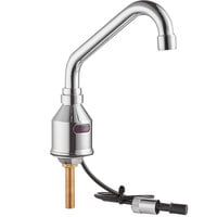 Waterloo Deck Mount Hands-Free Sensor Faucet with 5 1/2 inch Surgical Bend Gooseneck Spout