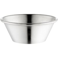 American Metalcraft MB3 1.5 oz. Stainless Steel Round Sauce Cup