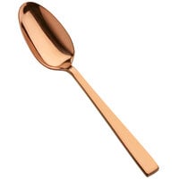 Bon Chef S3700RG Roman 6 1/4" 18/10 Stainless Steel Extra Heavy Weight Rose Gold Teaspoon - 12/Case