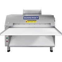 Somerset CDR-2500 25 inch Countertop Two Stage Dough Sheeter - 120V, 3/4 hp