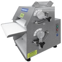 Somerset CDR-1100 11 inch Countertop Two Stage Dough Sheeter - 120V, 1/4 hp