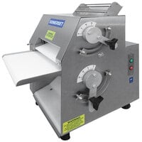 Somerset CDR-1100 11" Countertop Two Stage Dough Sheeter - 120V, 1/4 hp