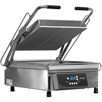 Proluxe CSD1515PEA Vantage CS Panini Sandwich Grill with Grooved Plates - 15 inch x 15 inch Cooking Surface - 120V, 2200W