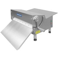 Somerset CDR-600F 30 inch Countertop One Stage Dough Sheeter with Fondant Tray - 120V, 3/4 hp