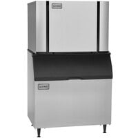 Ice-O-Matic CIM2046HW Elevation Series 48 inch Water Cooled Half Dice Cube Ice Machine - 208-230V, 1 Phase, 1860 lb.