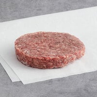 Warrington Farm Meats 6 oz. Frozen Burger Patty 80% Lean 20% Fat - 27/Case