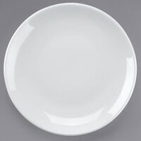 Tuxton VPA-095 Florence 9 5/8 inch Bright White Coupe China Plate - 24/Case