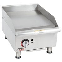 APW Wyott GGM18i 18" Countertop Griddle - 37,500