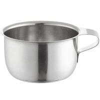 Vollrath 47555 9 oz. Mirror-Finished Stainless Steel Round Soup / Drinking Cup