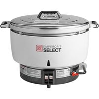 Emperor's Select EGRC Natural Gas 140 Cup (70 Cup Raw) Gas Rice Cooker and Warmer - 28,000 BTU