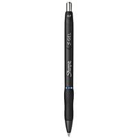 Sharpie 2096152 S-Gel Blue Ink with Black Barrel 0.7mm Retractable Gel Pen - 12/Pack