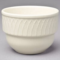 Homer Laughlin by Steelite International HL3837000 Gothic 7 oz. Ivory (American White) China Bouillon Cup - 36/Case