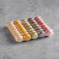 White Toque French Signature Assorted Macarons - 105/Case