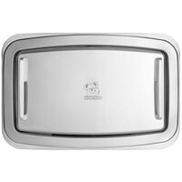 Koala Kare KB310-SSWM 41 3/16 inch x 26 3/8 inch Horizontal Surface Mount Stainless Steel Baby Changing Station / Table