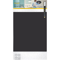American Metalcraft FBSQUARE 11 7/8 inch x 13 5/8 inch Rectangular Chalkboard with Self-Adhesive Strips