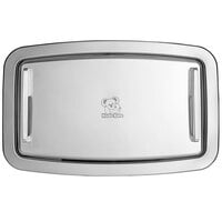 Koala Kare KB310-SSRE 41 5/16 inch x 26 1/4 inch Horizontal Recess Mount Stainless Steel Baby Changing Station / Table