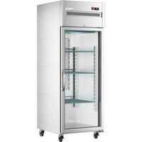 Avantco Z1-R-GHC 29" Glass Door Stainless Steel Reach-In Refrigerator