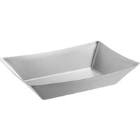 Tablecraft 123525 Better Burger 9 1/4" x 6 1/2" Rectangular Stainless Steel Serving Basket