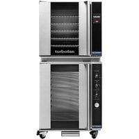 Moffat E32T5/P8M Turbofan Full Size Electric Touch Screen Convection Oven with Steam Injection and 8 Tray Holding Cabinet / Proofer - 220V