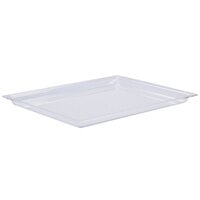 Cal-Mil 325-9-12 9" x 26" Shallow Clear Bakery Tray
