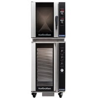 Moffat E33T5/P10M Turbofan Bolt Half Size Electric Touch Screen Convection Oven with Steam Injection and 10 Tray Holding Cabinet / Proofer - 220V