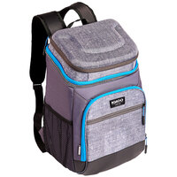 Igloo Gray Small Insulated MaxCold Hardtop Backpack Cooler Bag (Holds 18 Cans)