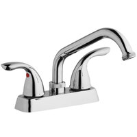 Elkay LK2000CR Everyday Deck Mount Chrome Laundry / Utility Faucet with Lever Handles